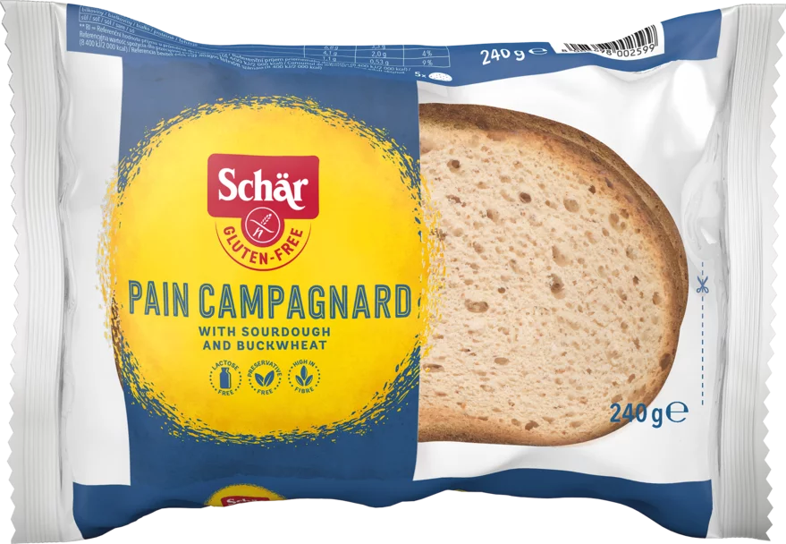 Pain Campagnard – bezlepkový domáci chlieb