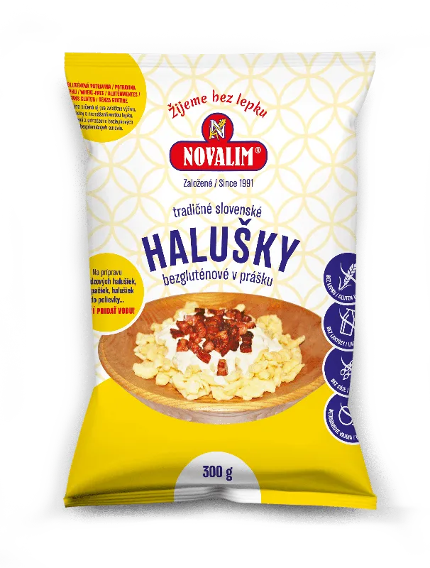 Halušky bezgluténové v prášku