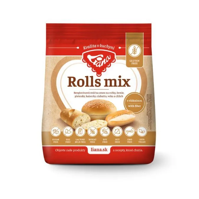 Rolls mix – bezgluténová múčna zmes na rožky